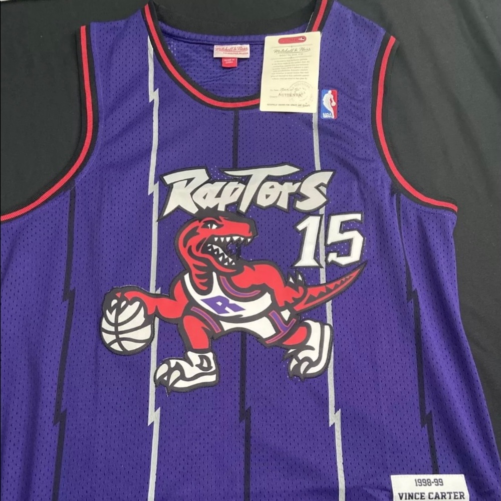 OV Authentic Vince Carter Toronto Jersey